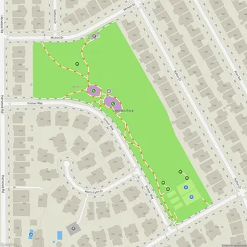 Map of Lone Hill Park