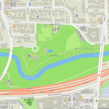 Map of Stude Park