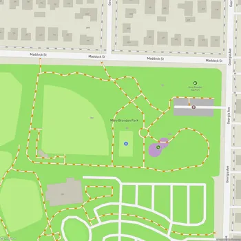Map of Mary Brandon Park