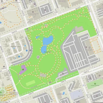 Map of Finlay Park