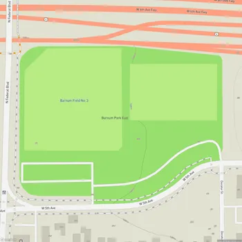 Map of Barnum East Park