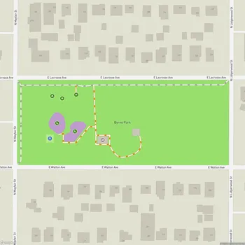Map of Byrne Park