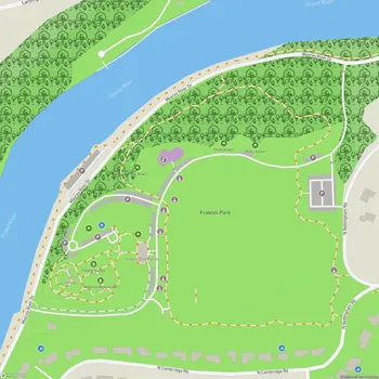 Map of Frances Park