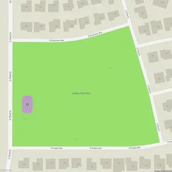 Map of Golden Hills Park
