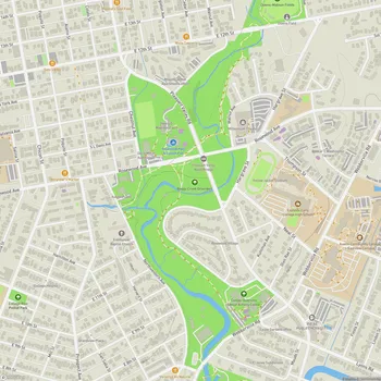 Map of Boggy Creek Greenbelt