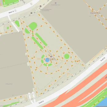 Map of Vietnam Veterans Plaza