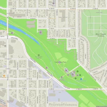 Map of Cherry Rock Park
