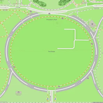 Map of The Ellipse