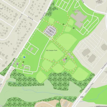 Map of A.B. Sawyer Park