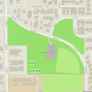 Map of Downey Community Park