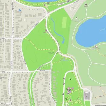 Map of William Berry Park