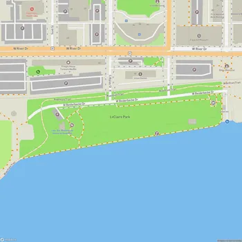 Map of LeClaire Park