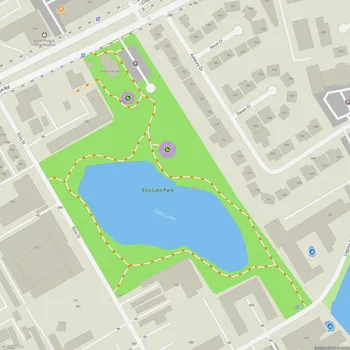 Map of Ellis Lake Park