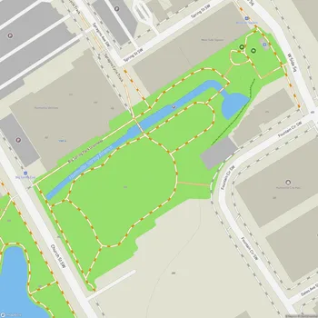 Map of Big Spring Park