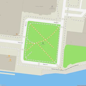 Map of Town Square Park