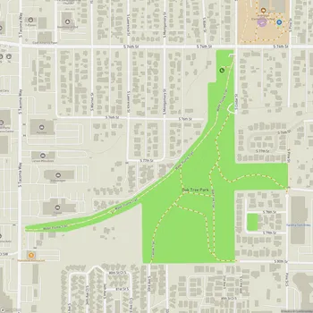 Map of Oak Tree Park