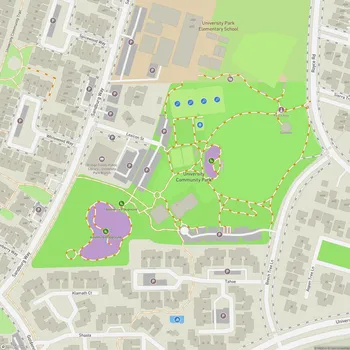 Map of University Community Park