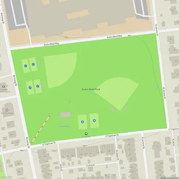 Map of Andre Reed Park