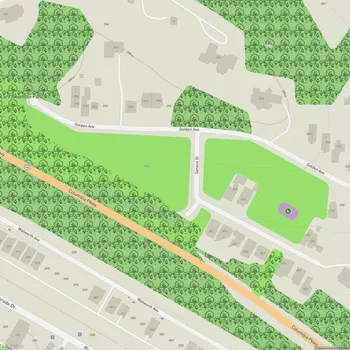 Map of Larz Anderson Park