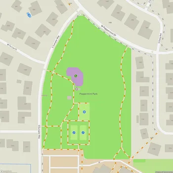 Map of Peppermint Park