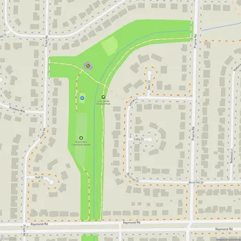Map of Lucy Lincoln Hiestand Park