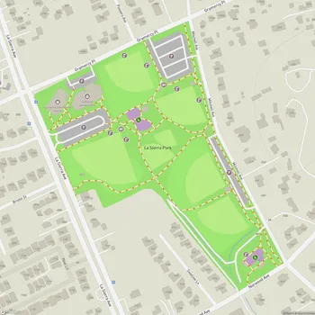 Map of La Sierra Park