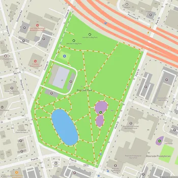 Map of Riverside Park