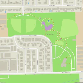 Map of Brookhurst Park
