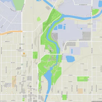Map of Falls Park