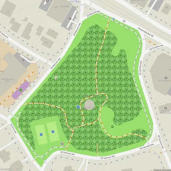 Map of Tower Hill Park
