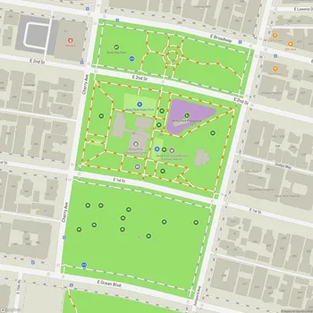Map of Bixby Park