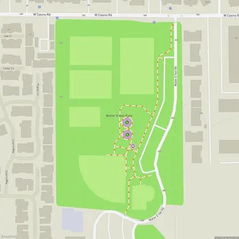 Map of Walter E. Hall Park