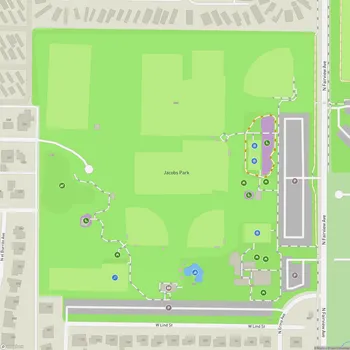 Map of Jacobs Park