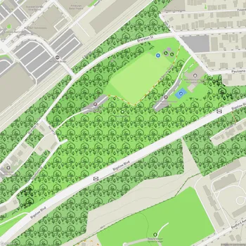 Map of West Penn Park
