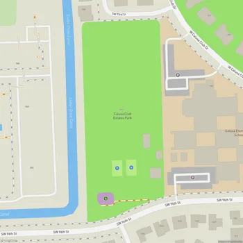 Map of Calusa Club Estates Park
