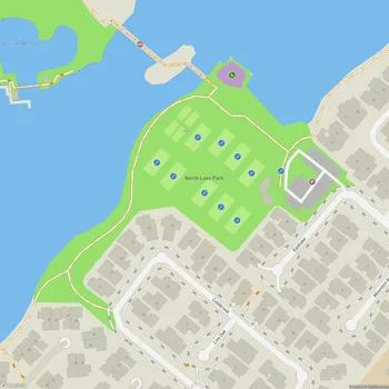 Map of North Lake Park
