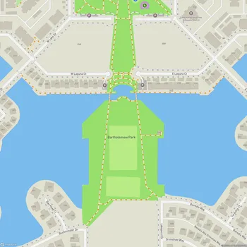 Map of Bartholomew Park