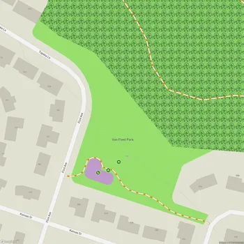 Map of Van Vleet Park