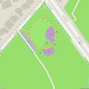 Map of Commodore Park