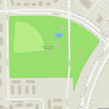 Map of Dr. I. Sylvester Hankins Park