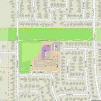 Map of Chaparral Park