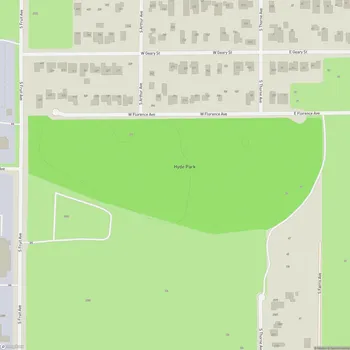 Map of Hyde Park