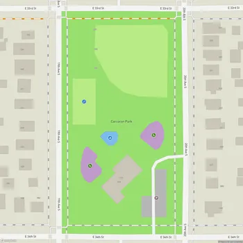 Map of Corcoran Park
