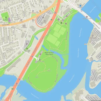 Map of Pope John Paul II Park
