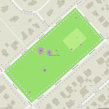 Map of McMichael Park