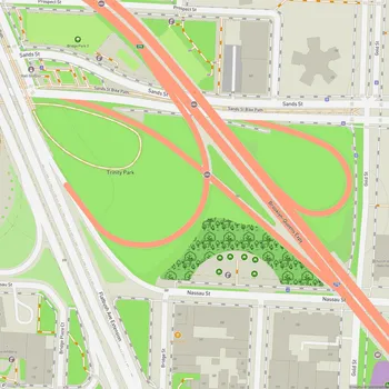 Map of Trinity Park