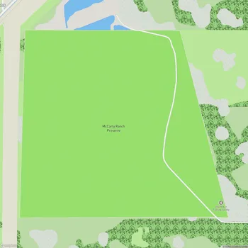 Map of McCarty Ranch Preserve