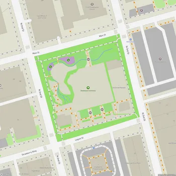 Map of Downtown Commons