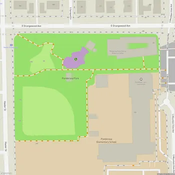 Map of Ponderosa Park