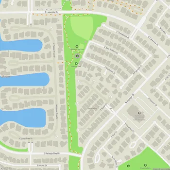 Map of Lakeside Park